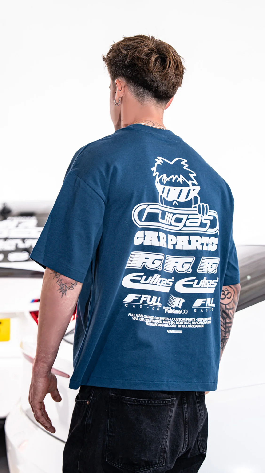 Camiseta Car Parts Blue - Image 5