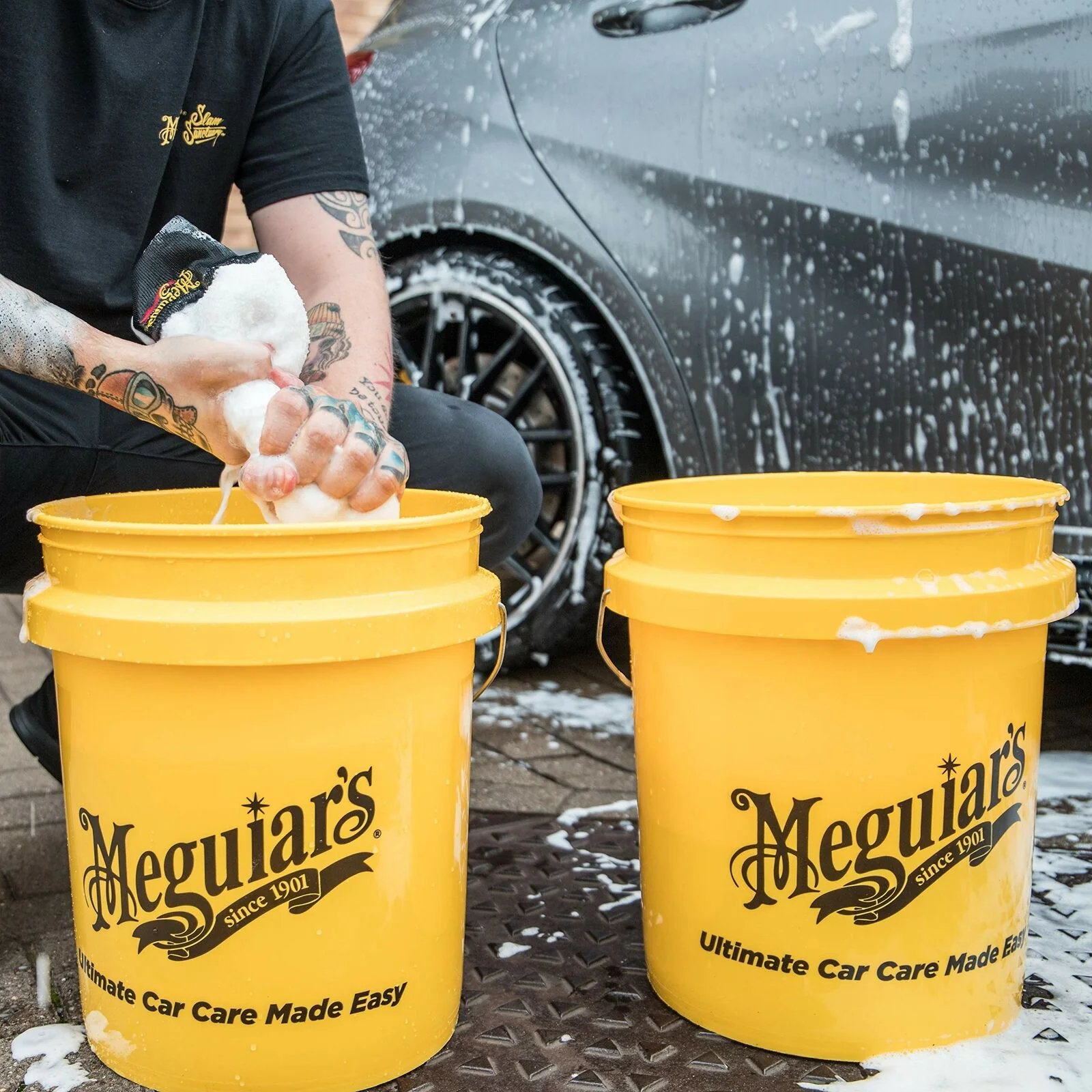 Cubo De Lavado Amarillo - Meguiar's - Image 3