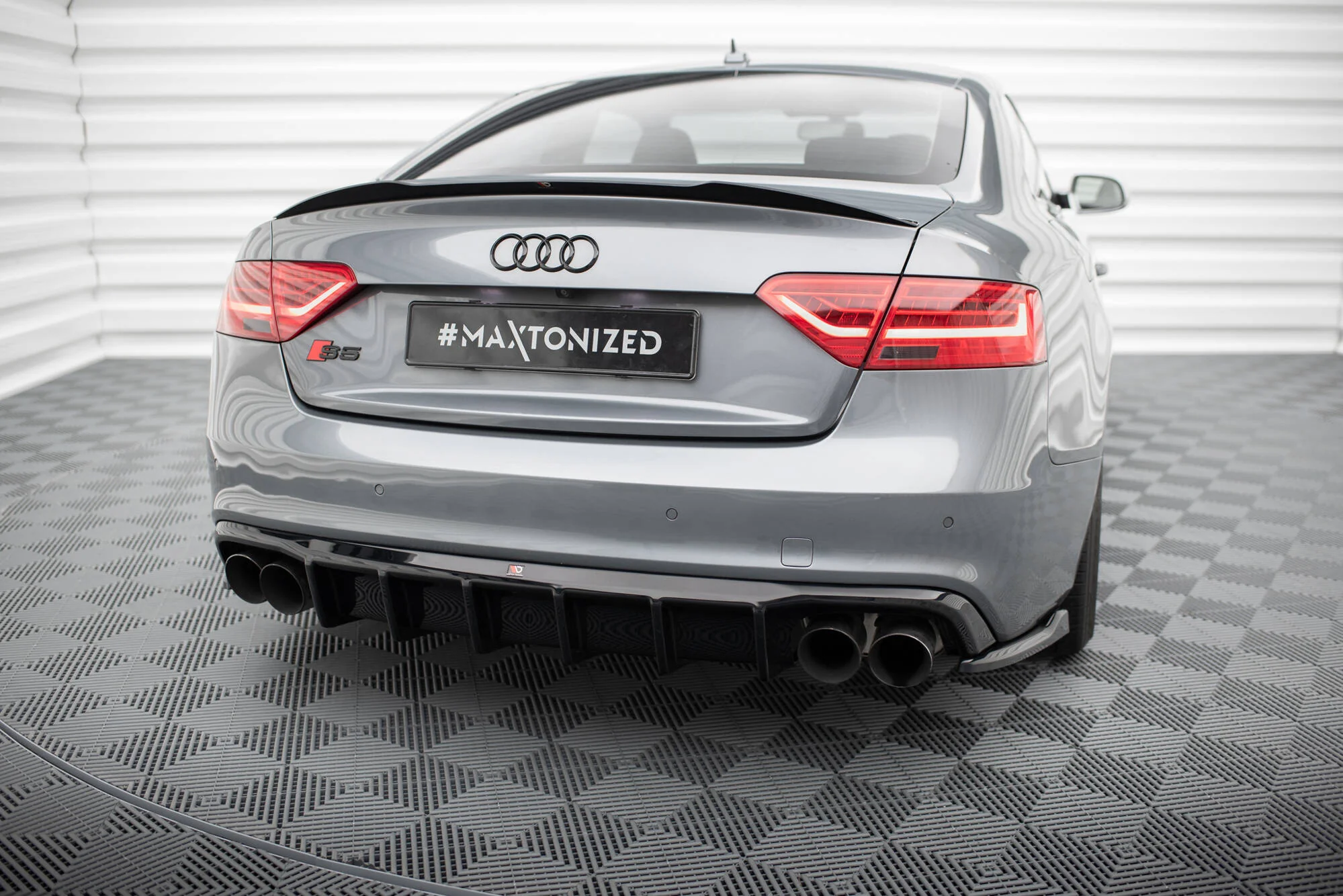Difusor Maxton Audi S5 Coupe / Sportback 8t Facelift