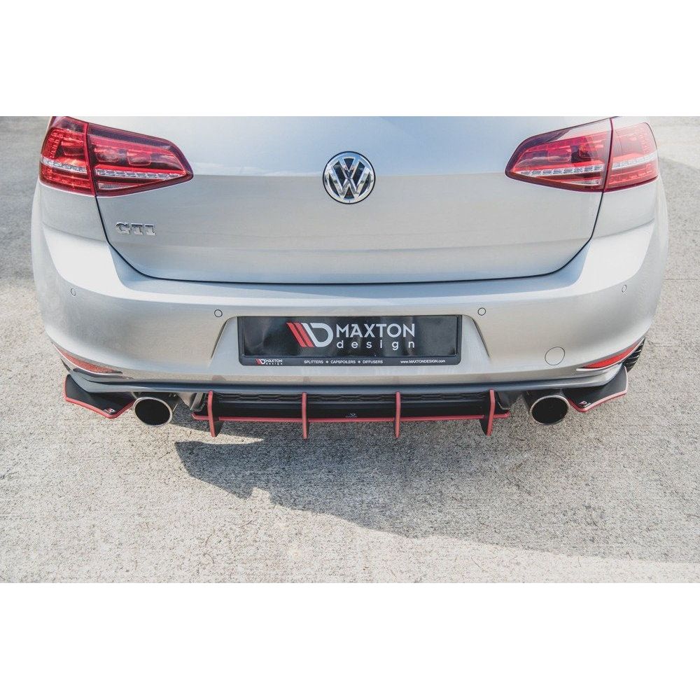 Difusor Maxton V.2 Volkswagen Golf 7 GTI Prefacelift - Image 6
