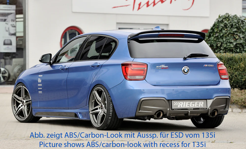 Difusor Deportivo Rieger Bmw Serie 1 F20/F21 Prefacelift M-Series - Image 2