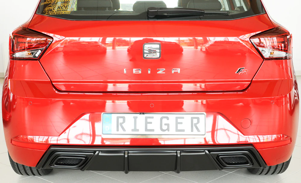 Difusor Deportivo 2 Salidas Rieger Seat Ibiza Kj - Image 2