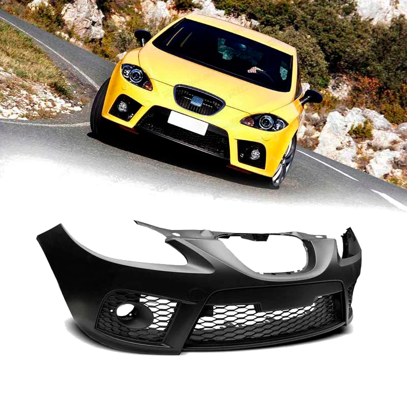 Paragolpes Delantero Seat Leon 2 05-09 Look Cupra - Image 2