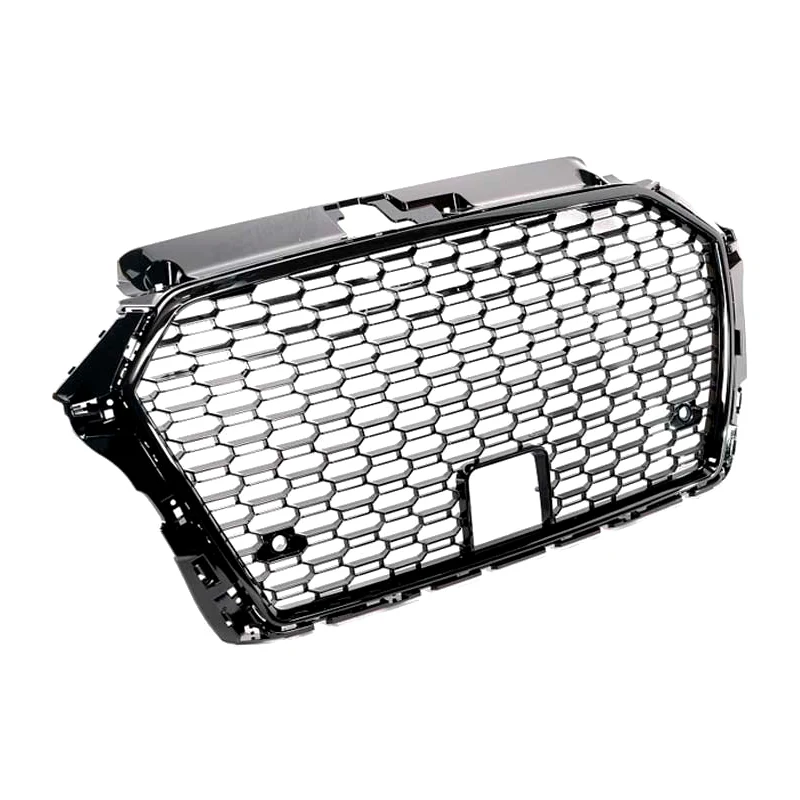 Parrilla Audi A3 8v (17-19) Look Rs3 Color Negro
