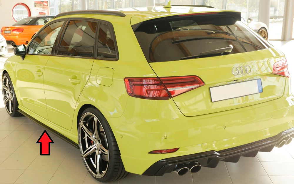 Taloneras Rieger Audi A3 8v Prefacelift