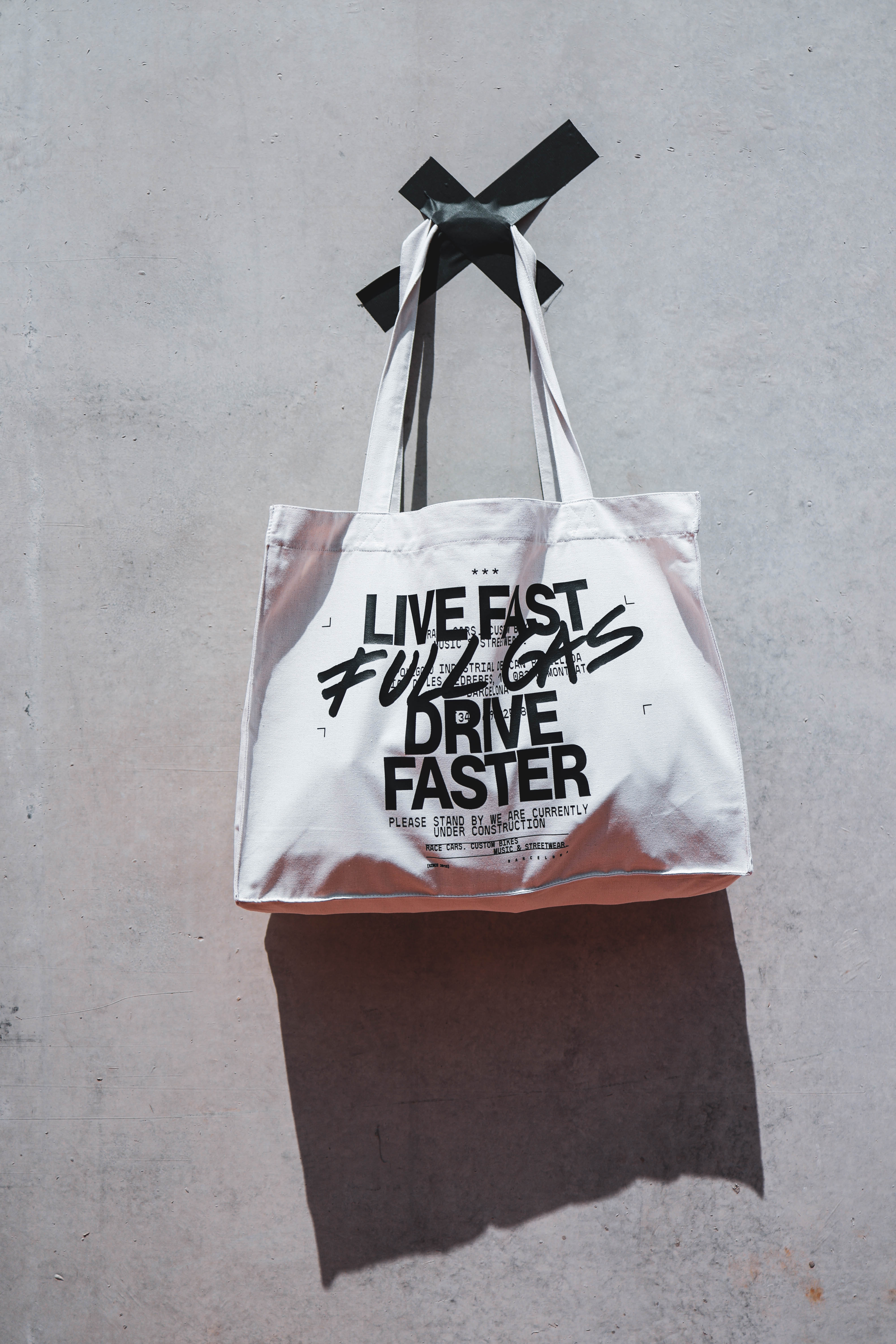 Tote Bag Full Gas Under Construction - Image 3